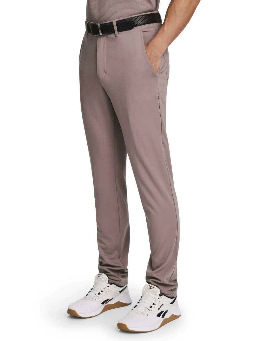 New Men's Reebok 6-Pocket Performance Pants W34 L32 Driftwood